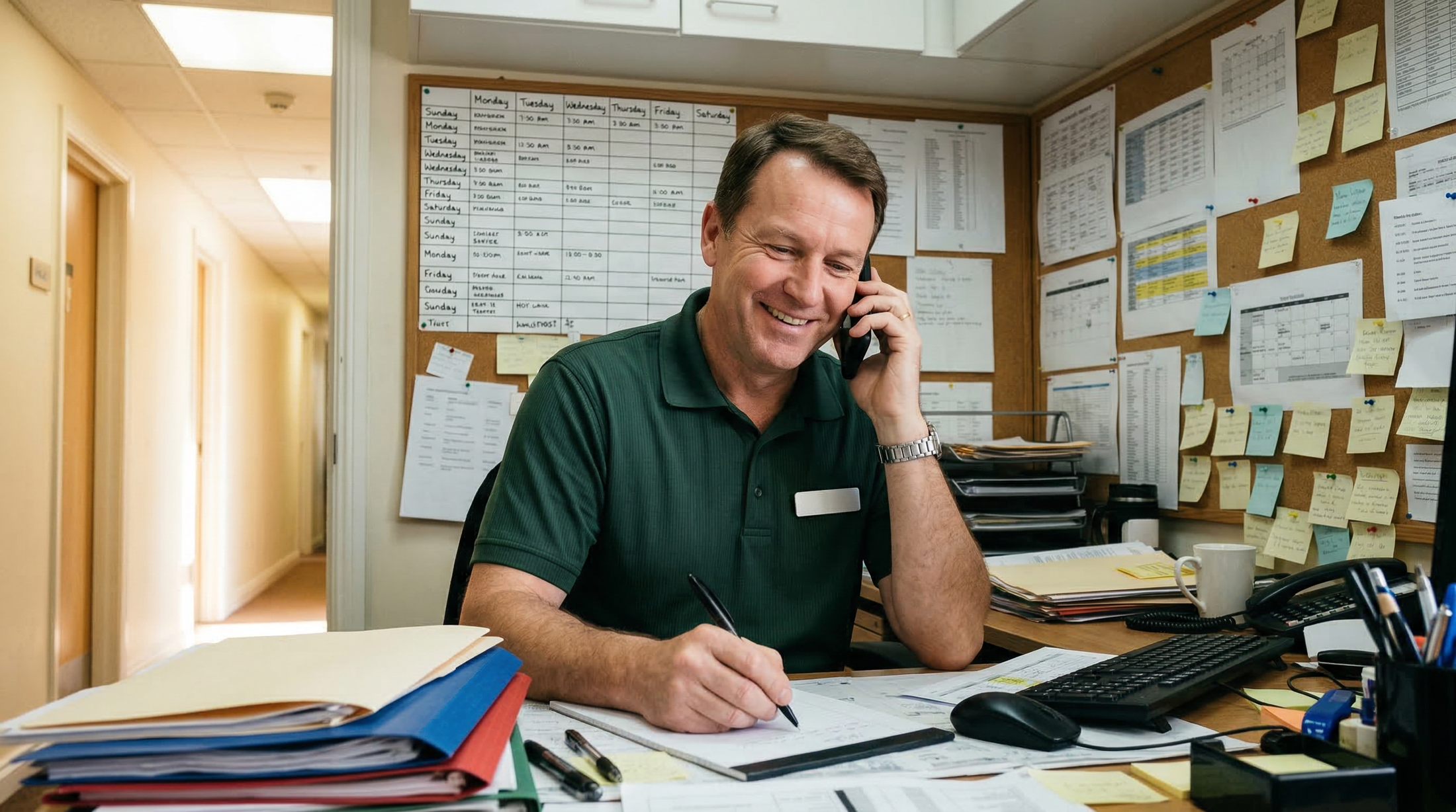 Arbeitgeber sendet eine Anfrage, um den Rekrutierungsprozess zu starten